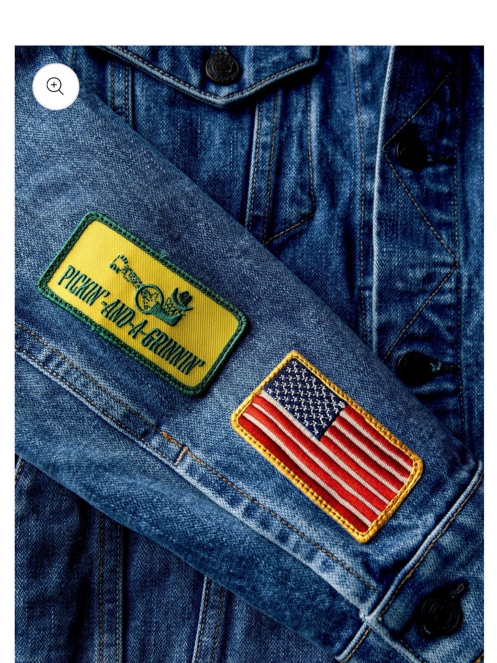 NWT Imogene + Willie x Grand Ole Opry Patch Blast Denim Jacket - Picture 2 of 10